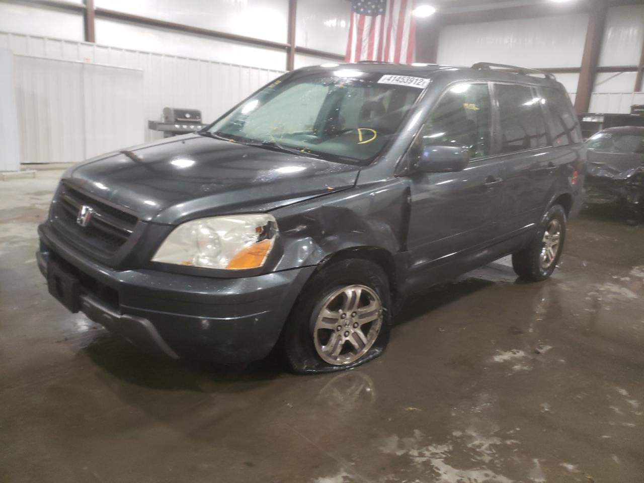 Photo 2 from auction – 2004 HONDA PILOT EXL with VIN 2HKYF18674H503260