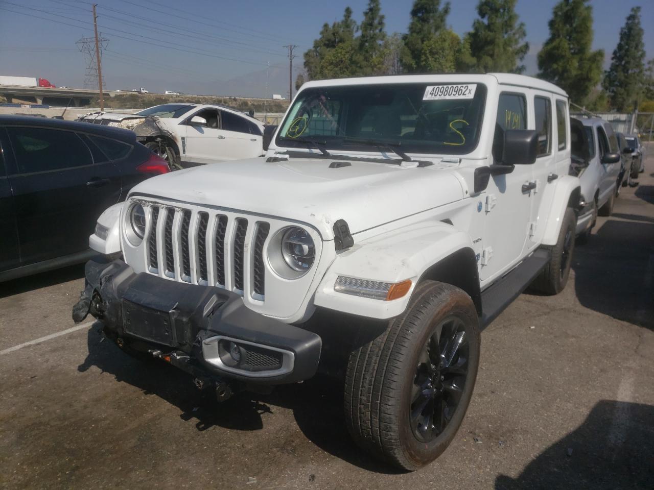 Photo 2 from auction – 2021 JEEP WRANGLER U with VIN 1C4JJXP69MW768678