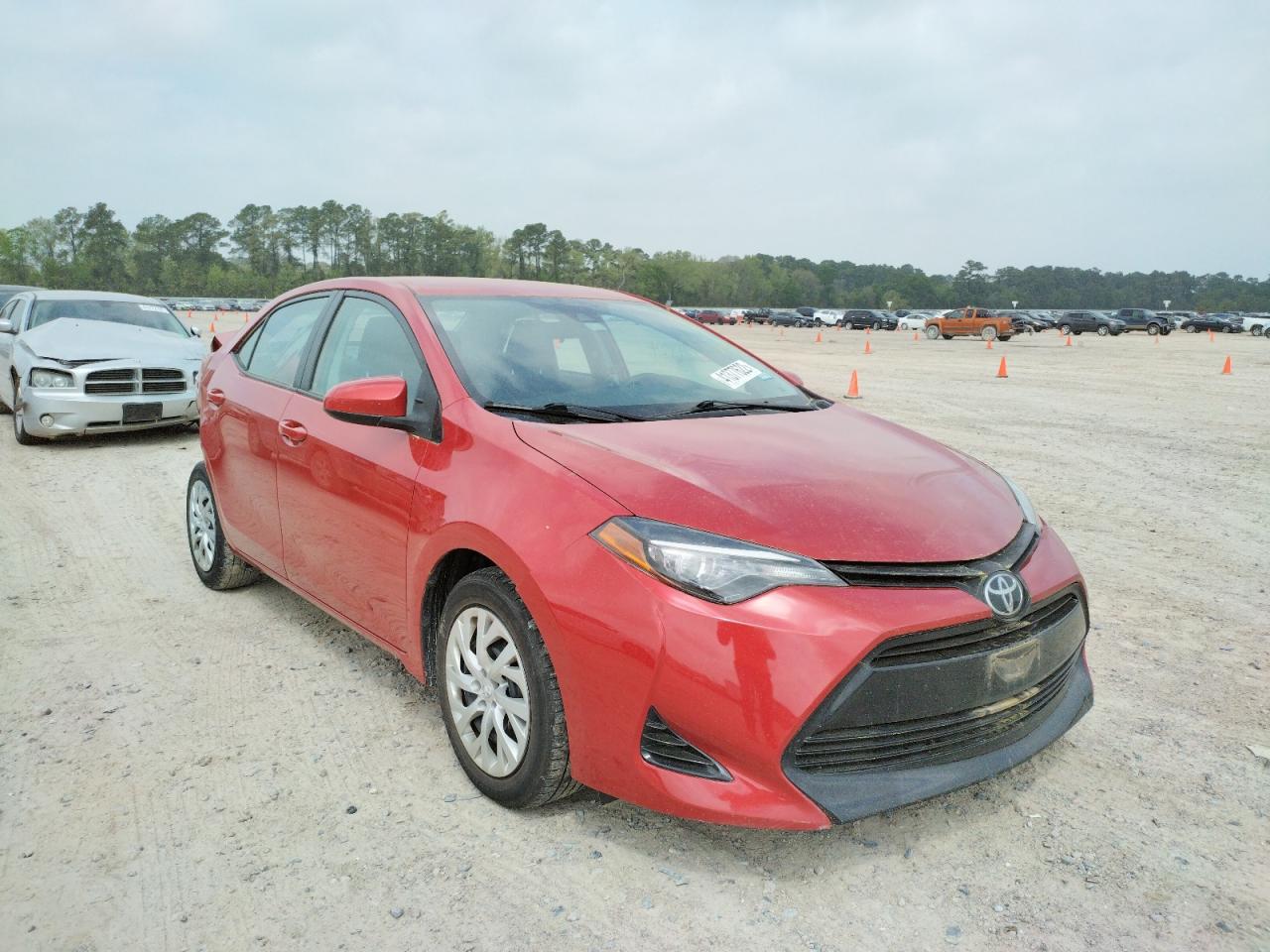 TOYOTA COROLLA L 2017 with VIN 2T1BURHE0HC884041 - Photo from auction