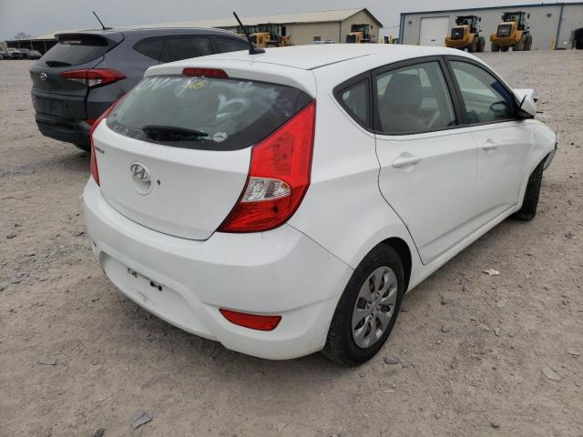 Photo 4 from auction – 2017 HYUNDAI ACCENT SE with VIN KMHCT5AE8HU338435