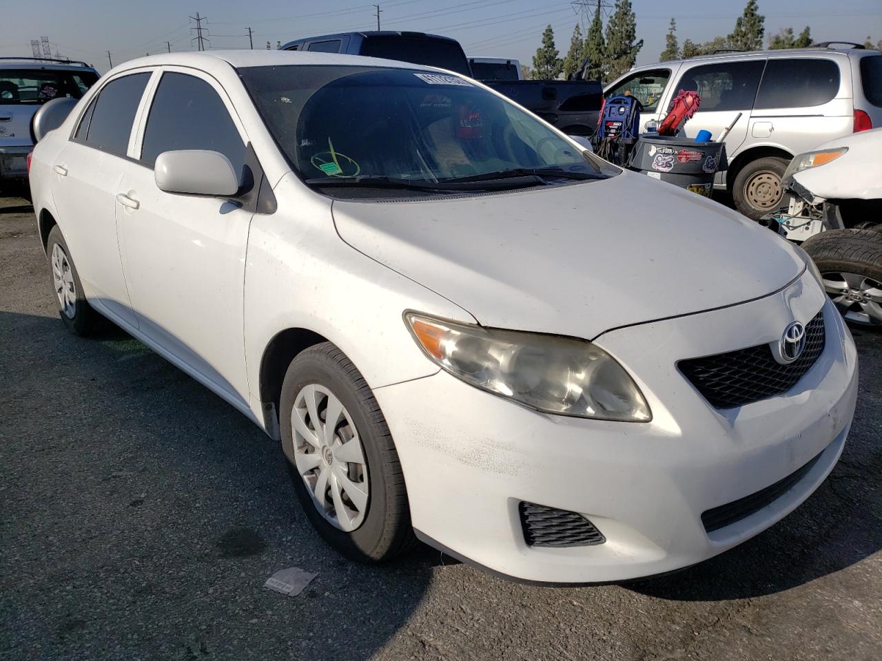 TOYOTA COROLLA BA 2010 with VIN 1NXBU4EE2AZ271883 - Photo from auction