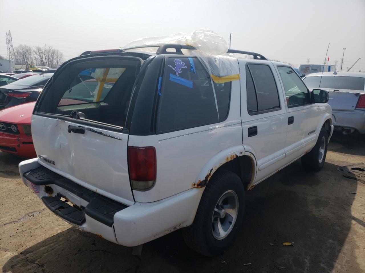 Photo 4 from auction – 2004 CHEVROLET BLAZER with VIN 1GNCS13X94K142872
