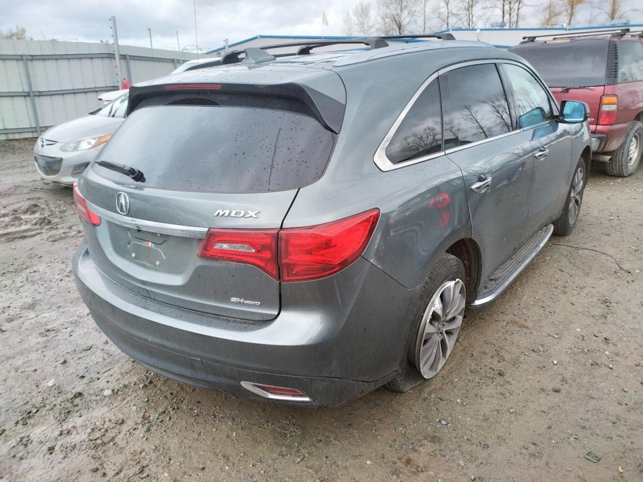 Photo 4 from auction – 2015 ACURA MDX TECHNO with VIN 5FRYD4H40FB018576
