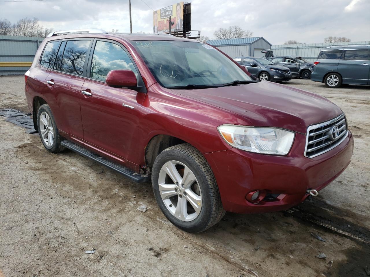 TOYOTA HIGHLANDER 2008 with VIN JTEES42A282022641 - Photo from auction