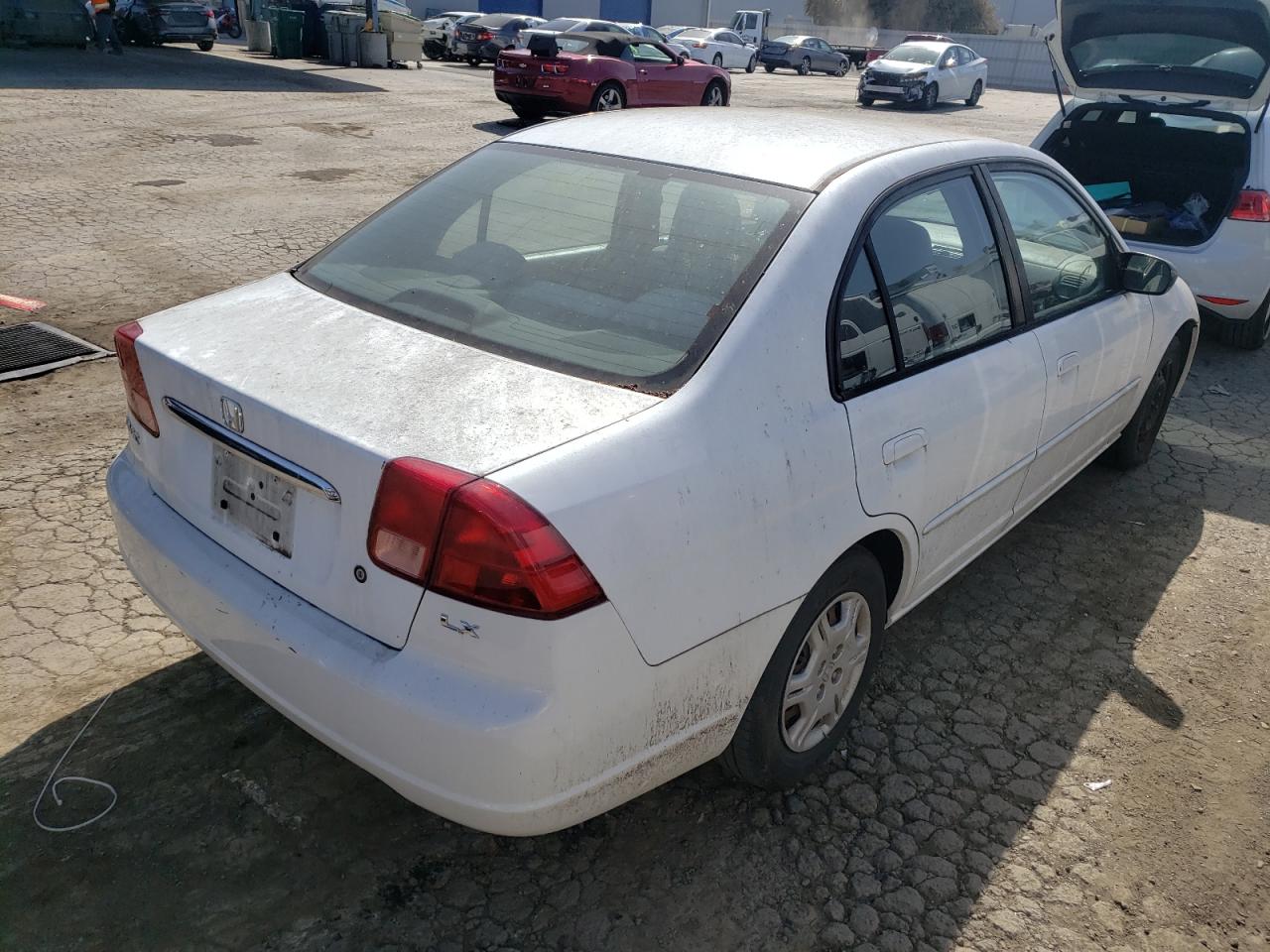 Photo 4 from auction – 2002 HONDA CIVIC LX with VIN 2HGES16532H567036