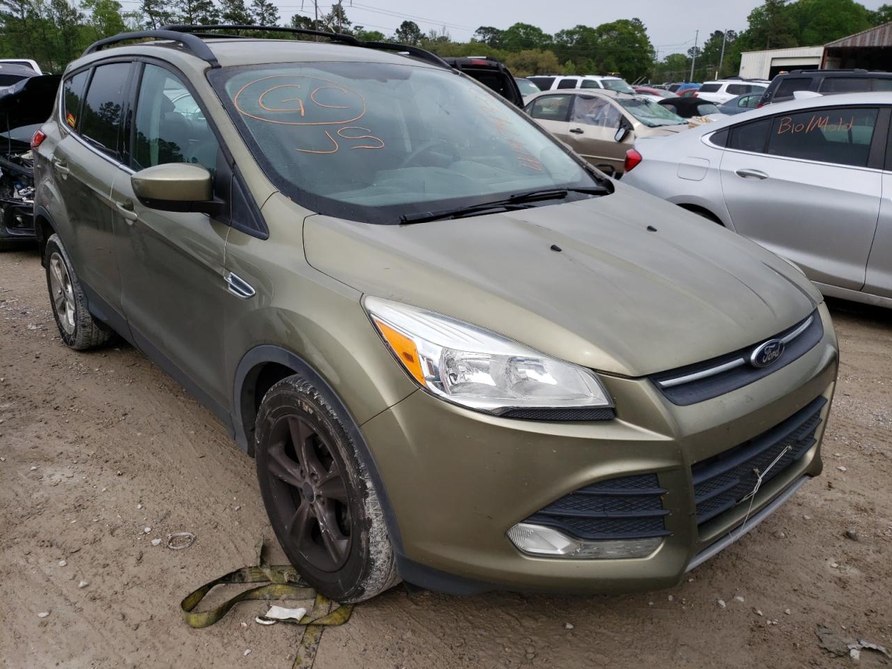 FORD ESCAPE SE 2014 with VIN 1FMCU0GX9EUB39334 - Photo from auction