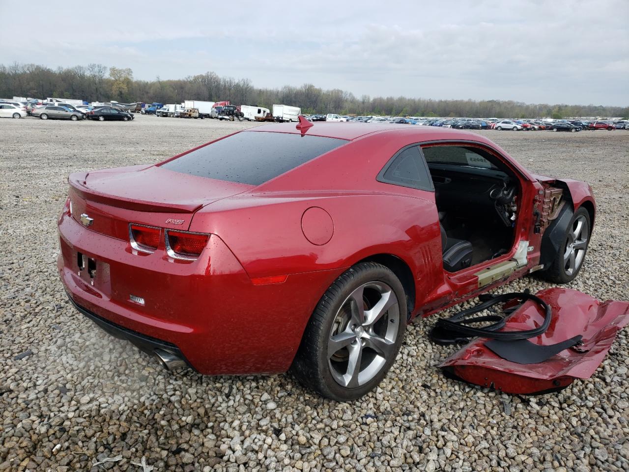 Photo 4 from auction – 2013 CHEVROLET CAMARO LT with VIN 2G1FC1E39D9184241
