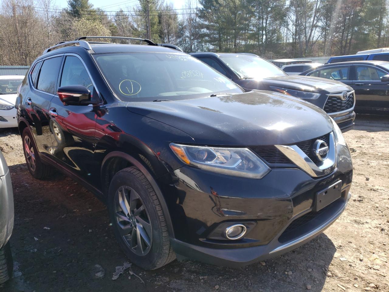 NISSAN ROGUE S 2014 with VIN 5N1AT2MV4EC830902 - Photo from auction