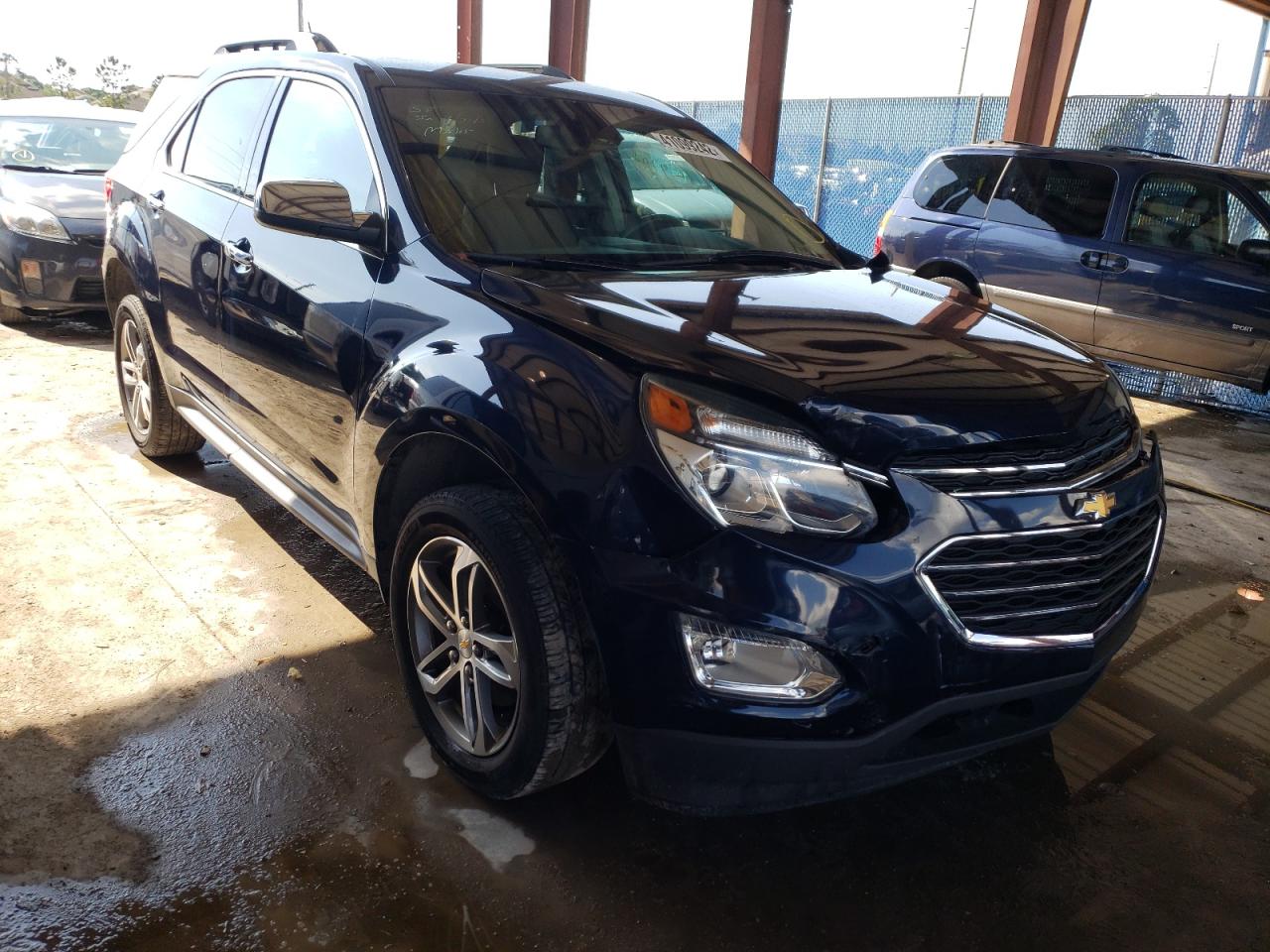 CHEVROLET EQUINOX PR 2017 with VIN 2GNALDEK9H1607275 - Photo from auction