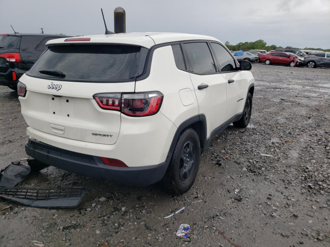 Photo 4 from auction – 2021 JEEP COMPASS SP with VIN 3C4NJCABXMT556197