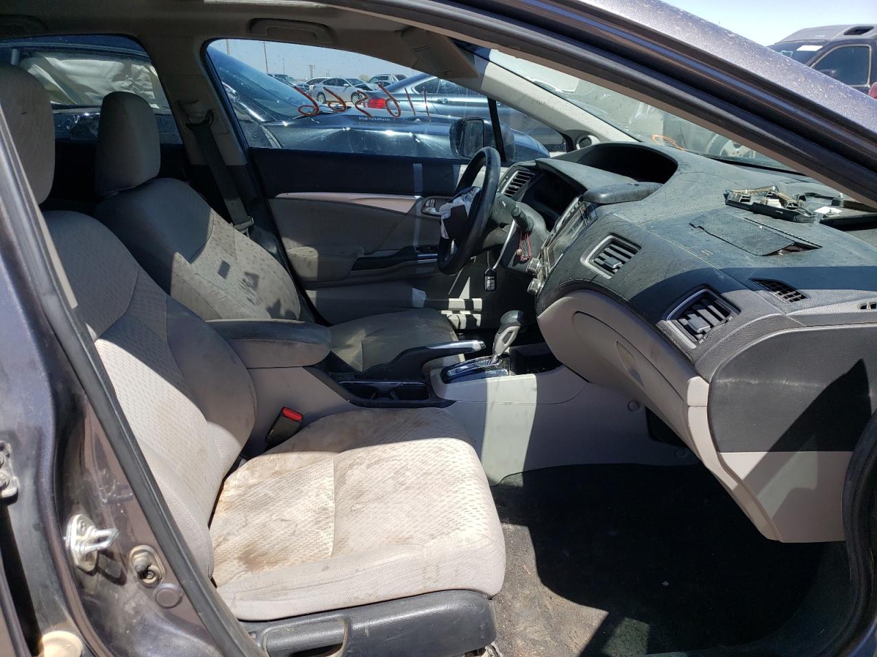 Photo 5 from auction – 2014 HONDA CIVIC EX with VIN 19XFB2F81EE000648