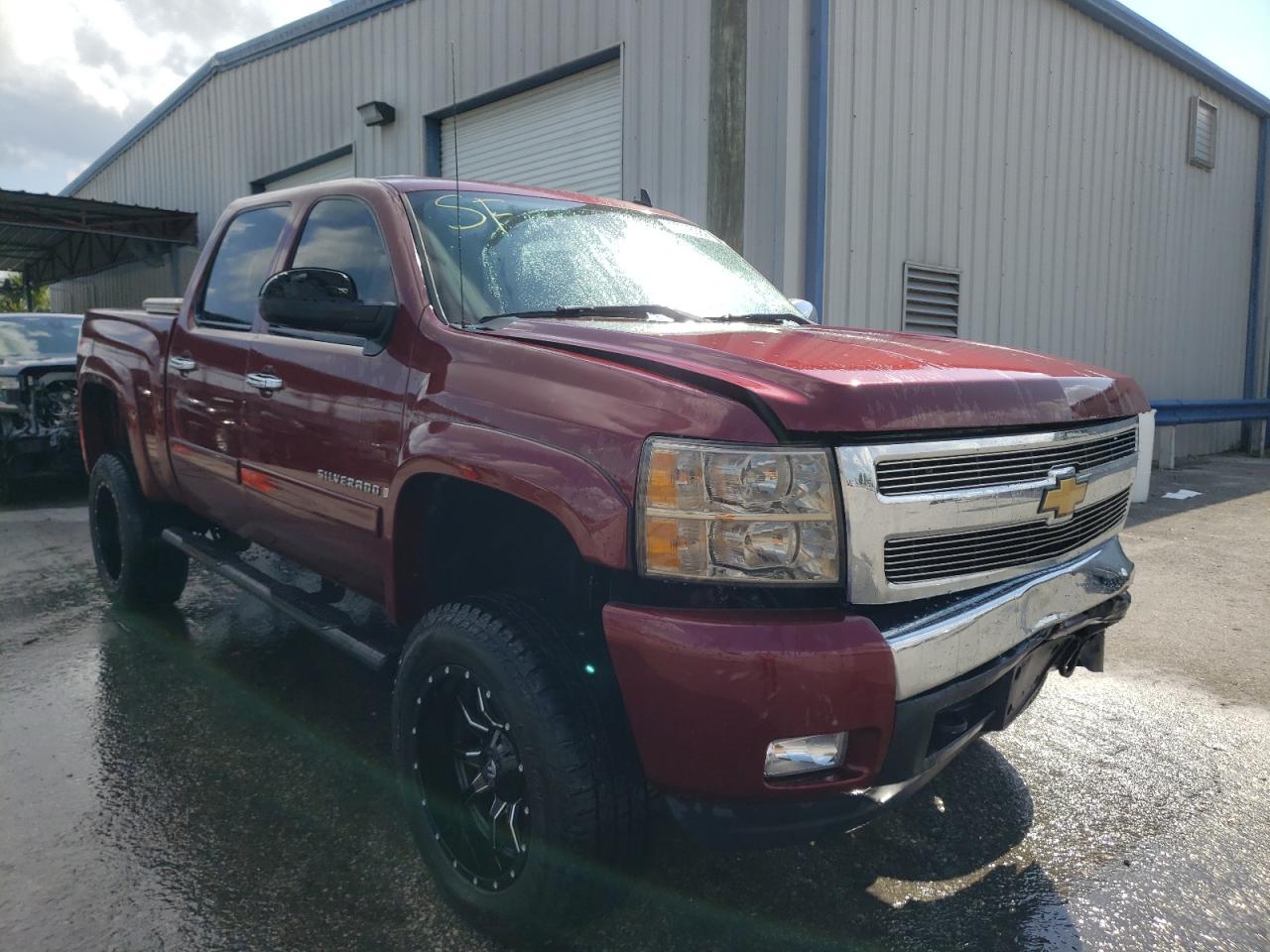 CHEVROLET SILVERADO 2008 with VIN 3GCEK13358G307599 - Photo from auction