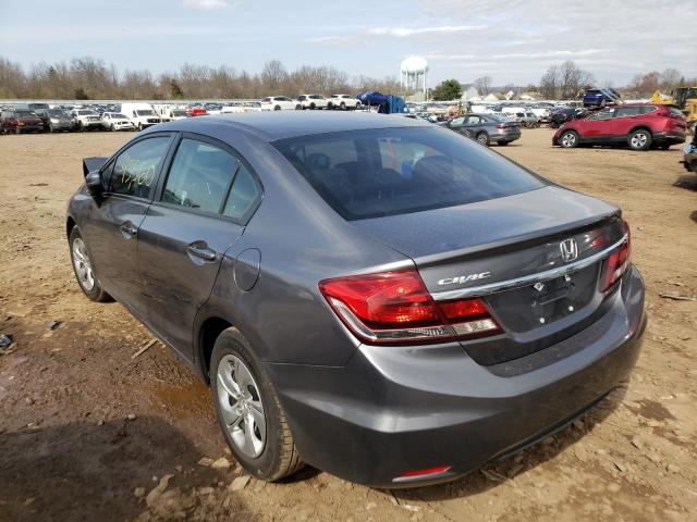 Photo 3 from auction – 2015 HONDA CIVIC LX with VIN 19XFB2F50FE264791