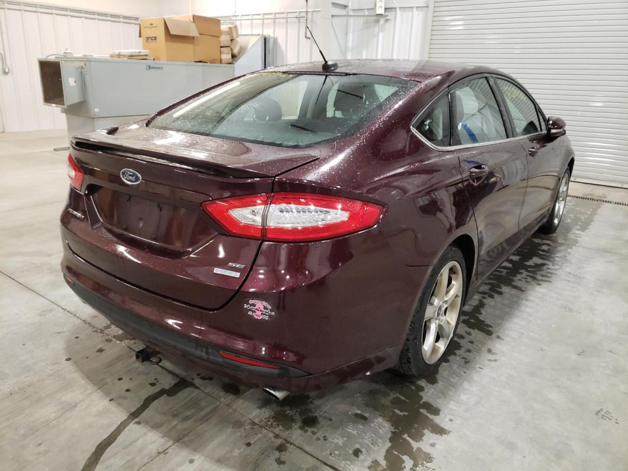 Photo 4 from auction – 2013 FORD FUSION SE with VIN 3FA6P0HR6DR148741