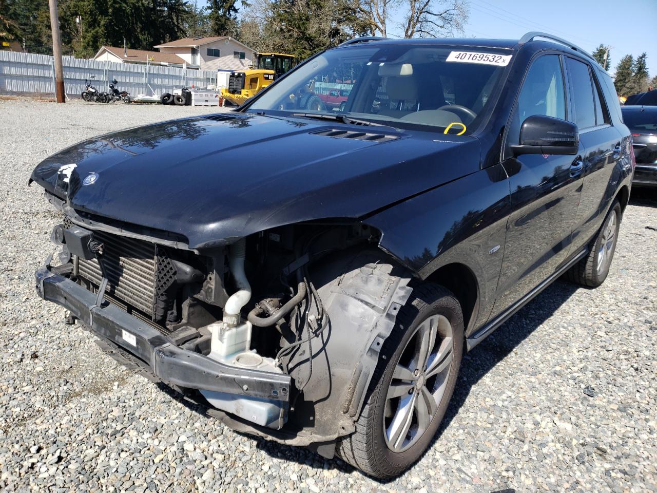 Photo 2 from auction – 2012 MERCEDES-BENZ ML 350 BLU with VIN 4JGDA2EB2CA020085