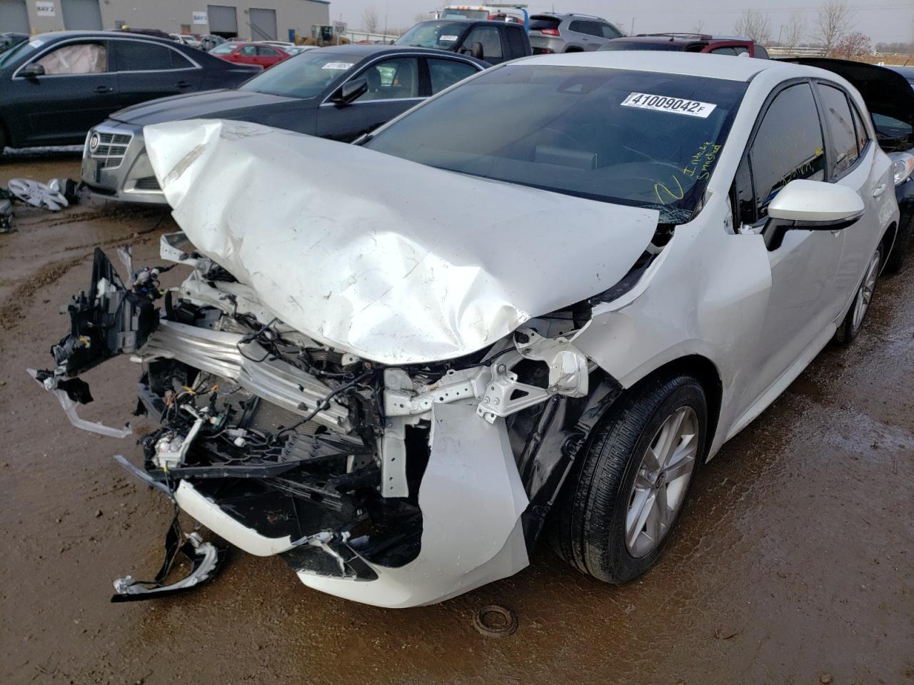Photo 2 from auction – 2021 TOYOTA COROLLA SE with VIN JTNB4MBE4M3110417