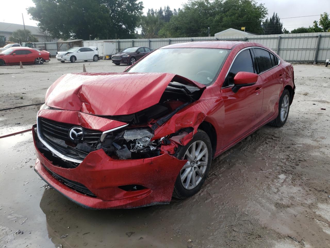 Photo 2 from auction – 2017 MAZDA 6 SPORT with VIN JM1GL1U52H1144463