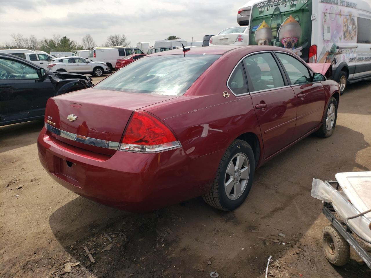 Photo 4 from auction – 2008 CHEVROLET IMPALA LT with VIN 2G1WT58N481310157