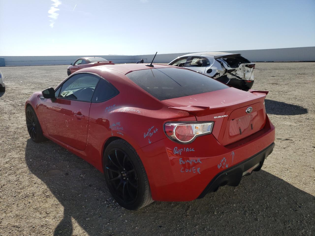 Photo 3 from auction – 2013 SUBARU BRZ 2.0 LI with VIN JF1ZCAC16D1601704