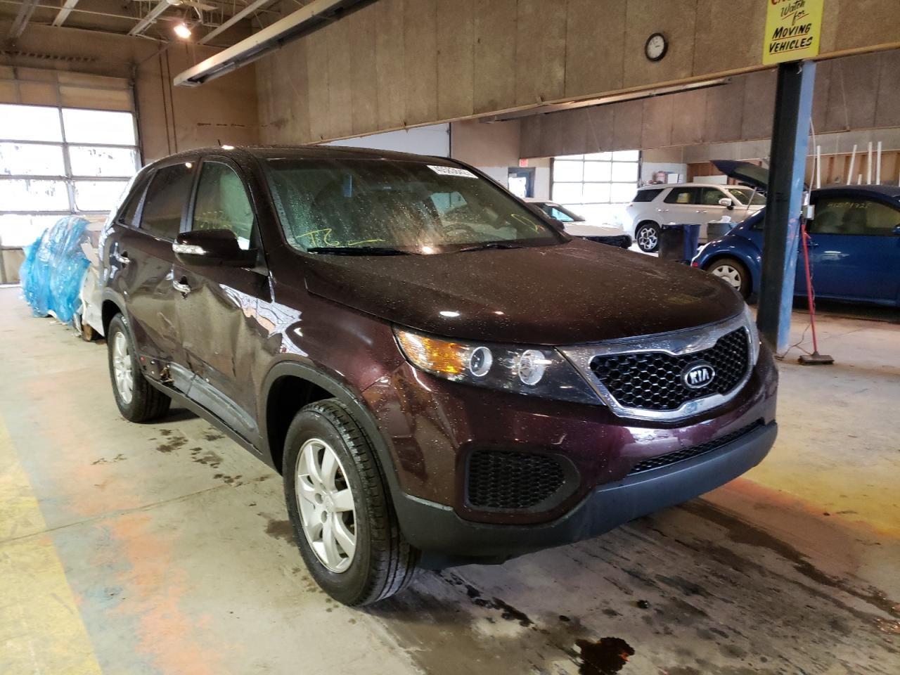 KIA SORENTO BA 2012 with VIN 5XYKT4A16CG192568 - Photo from auction