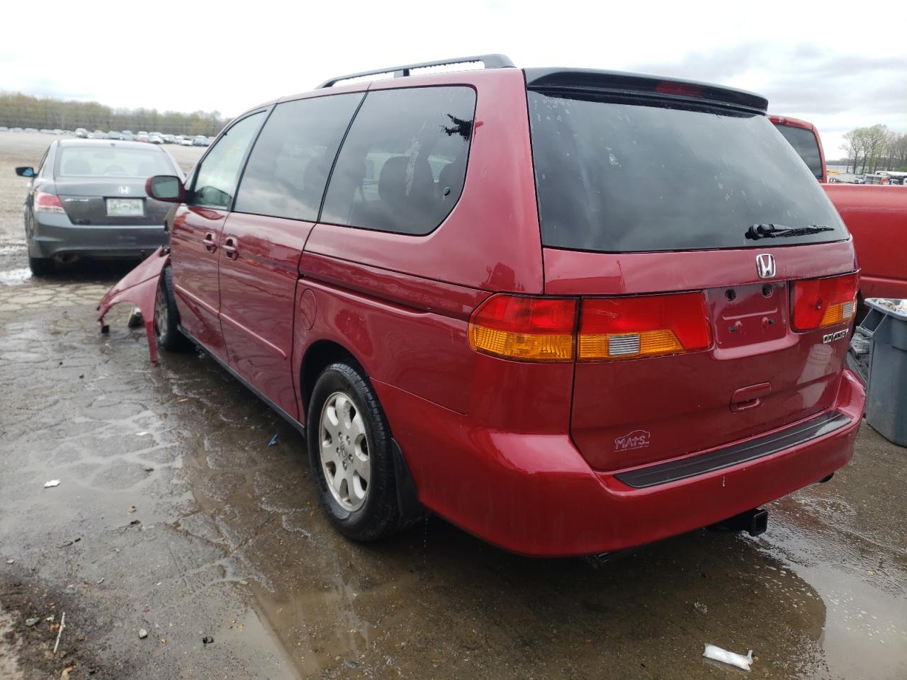 Photo 3 from auction – 2004 HONDA ODYSSEY EX with VIN 5FNRL18814B104180
