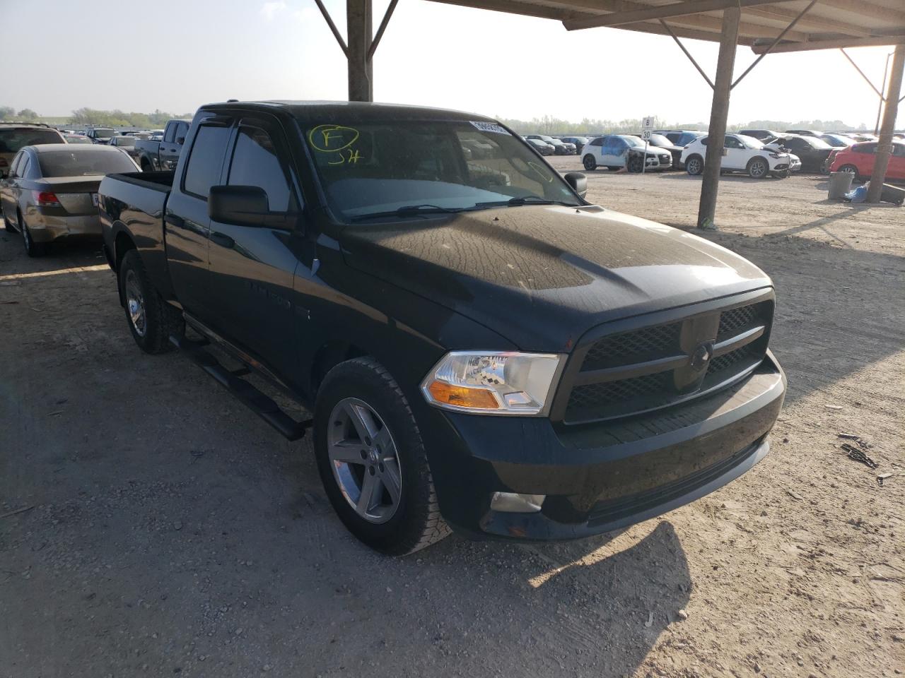 DODGE RAM 1500 S 2012 with VIN 1C6RD7FT0CS312115 - Photo from auction