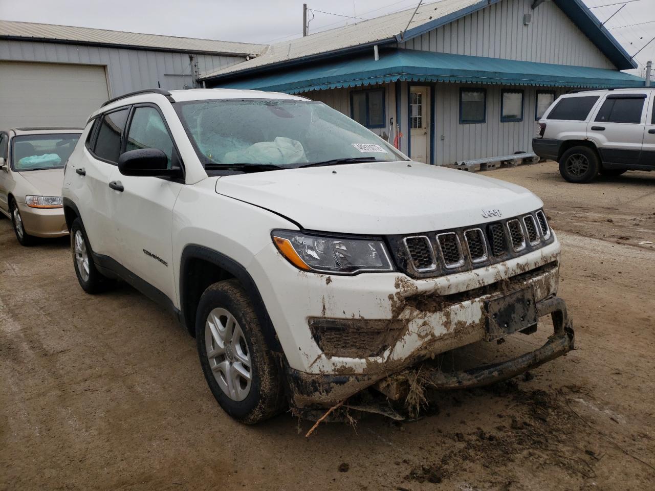 JEEP COMPASS SP 2018 with VIN 3C4NJCABXJT328910 - Photo from auction