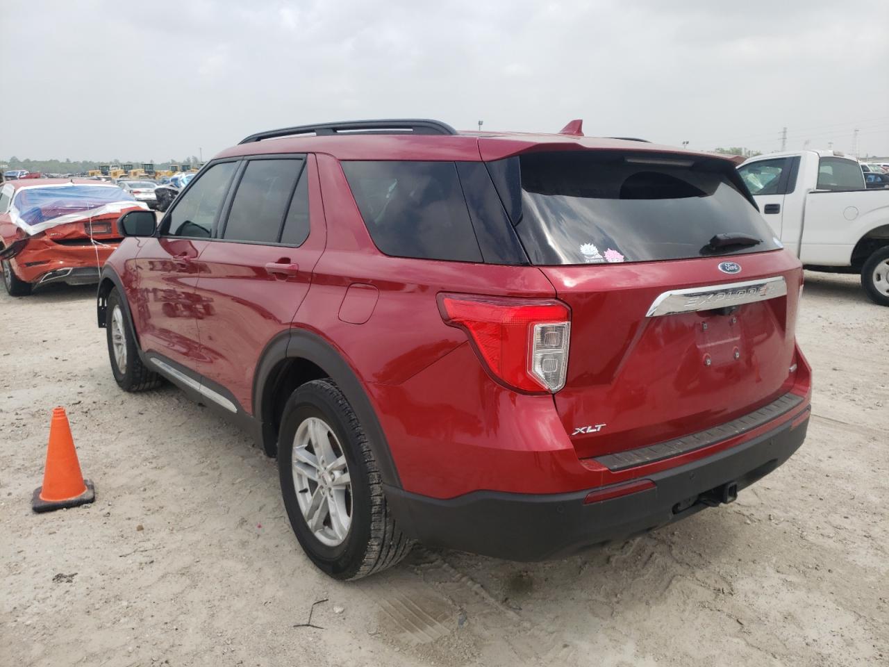 Photo 3 from auction – 2020 FORD EXPLORER X with VIN 1FMSK7DH7LGA91223