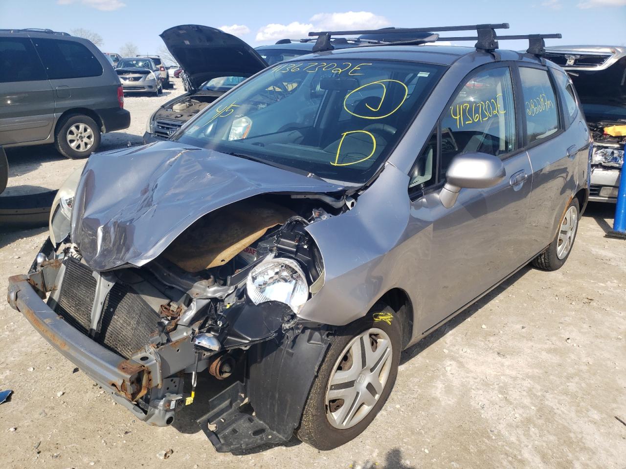Photo 2 from auction – 2007 HONDA FIT with VIN JHMGD37417S045555