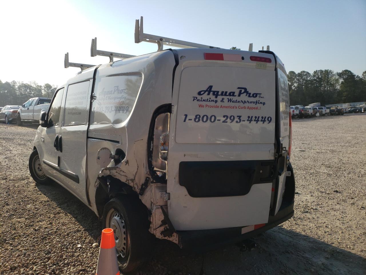 Photo 3 from auction – 2020 RAM PROMASTER with VIN ZFBHRFABXL6P18283
