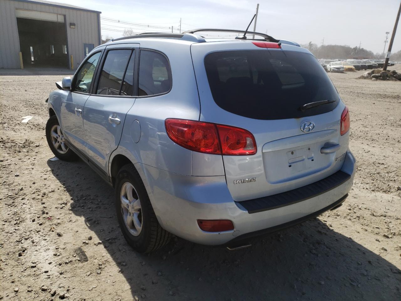 Photo 3 from auction – 2007 HYUNDAI SANTA FE G with VIN 5NMSG73D57H102786
