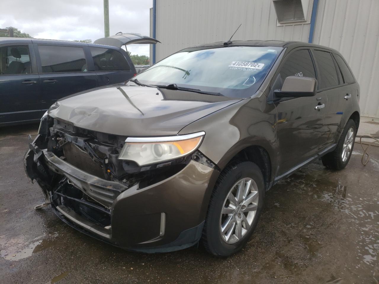 Photo 2 from auction – 2011 FORD EDGE SEL with VIN 2FMDK3JC4BBA79952