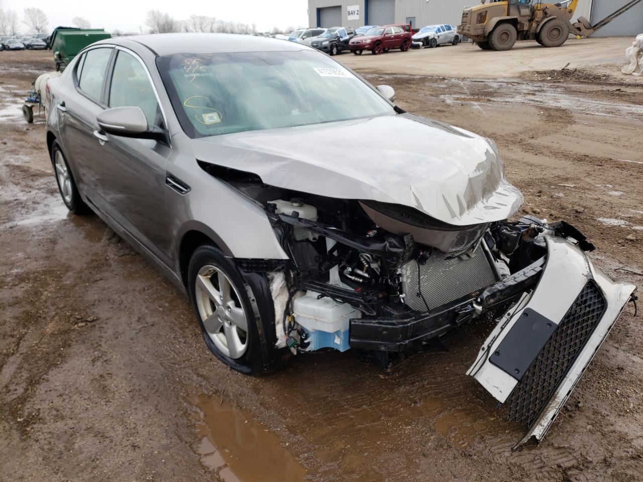 KIA OPTIMA LX 2015 with VIN 5XXGM4A72FG433266 - Photo from auction