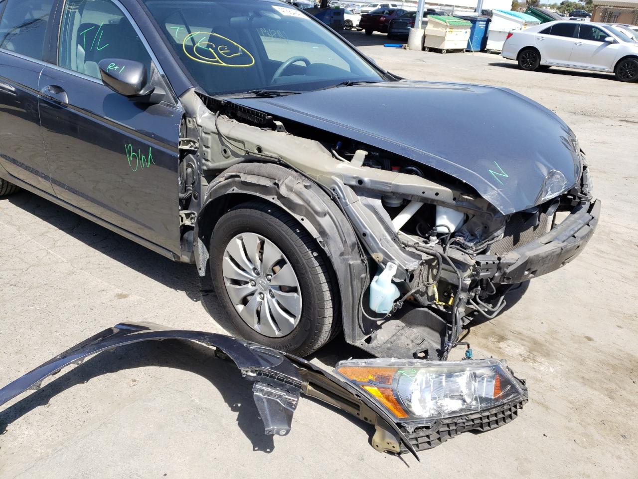 Photo 9 from auction – 2012 HONDA ACCORD LX with VIN 1HGCP2F39CA172016