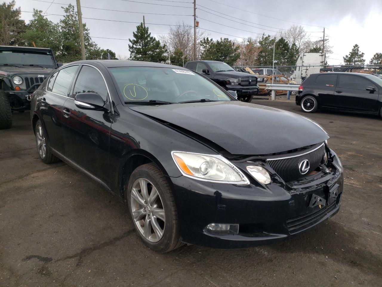 LEXUS GS 350 2008 with VIN JTHCE96SX80016860 - Photo from auction
