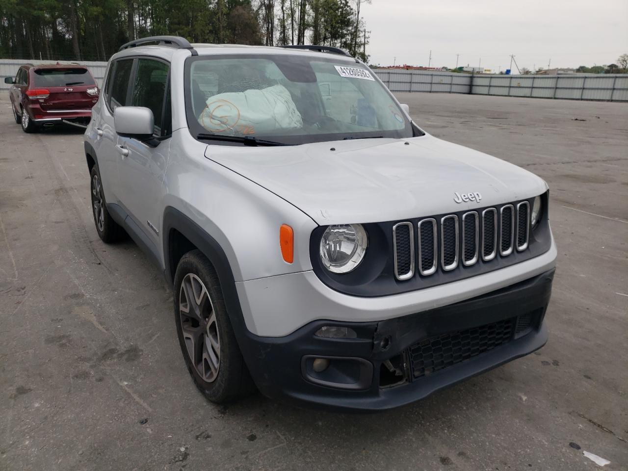 JEEP RENEGADE L 2017 with VIN ZACCJABB1HPG60066 - Photo from auction