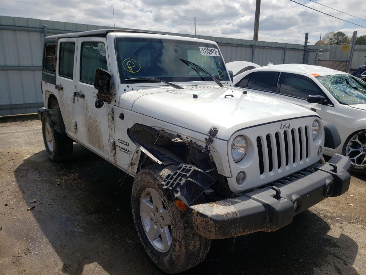 JEEP WRANGLER U 2017 with VIN 1C4BJWDGXHL611339 - Photo from auction