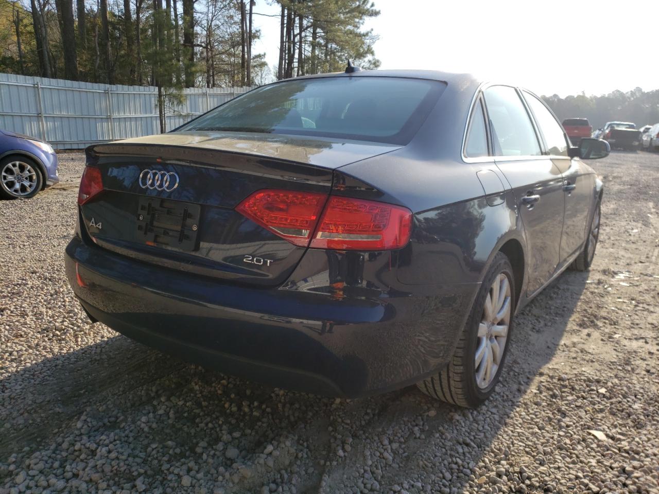 Photo 4 from auction – 2011 AUDI A4 PREMIUM with VIN WAUEFAFL2BN045679