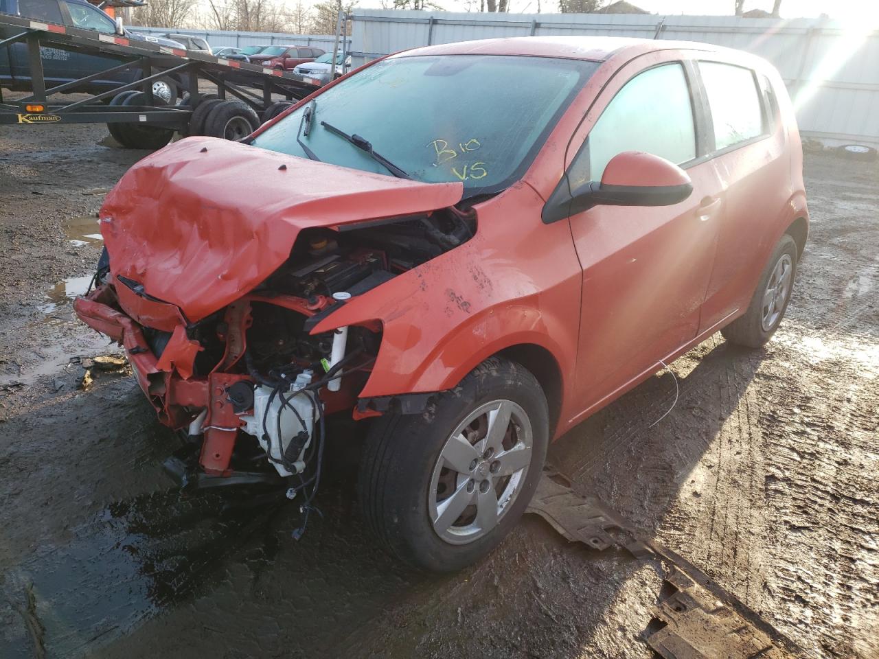 Photo 2 from auction – 2013 CHEVROLET SONIC LS with VIN 1G1JA6SH8D4156012