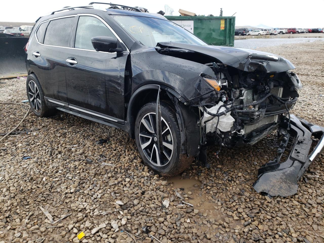 NISSAN ROGUE S 2018 with VIN JN8AT2MV2JW342811 - Photo from auction