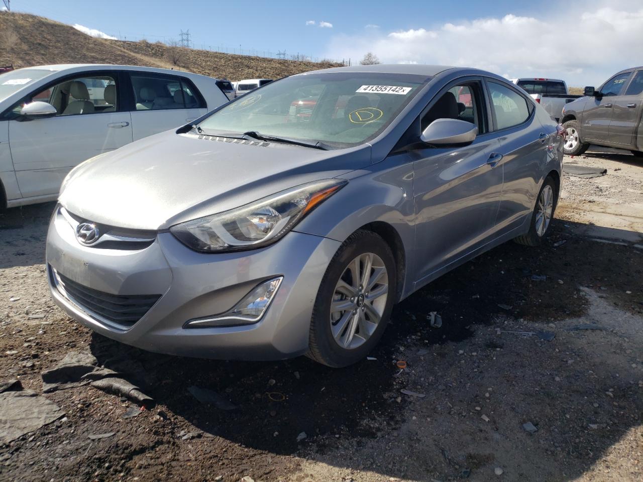 Photo 2 from auction – 2014 HYUNDAI ELANTRA SE with VIN KMHDH4AE0EU094632