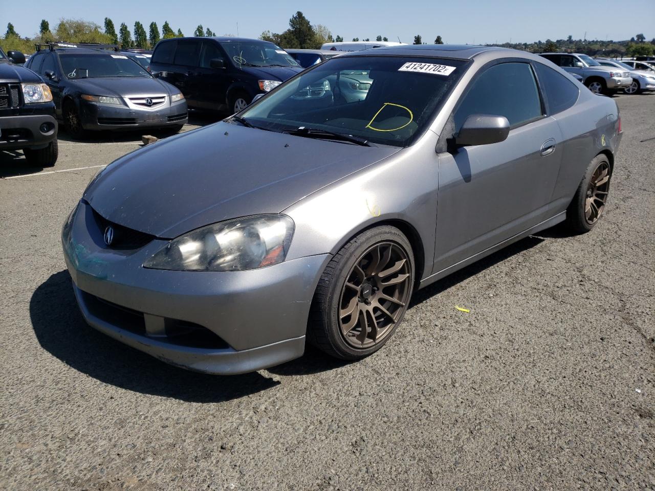 Photo 2 from auction – 2006 ACURA RSX with VIN JH4DC54836S019708