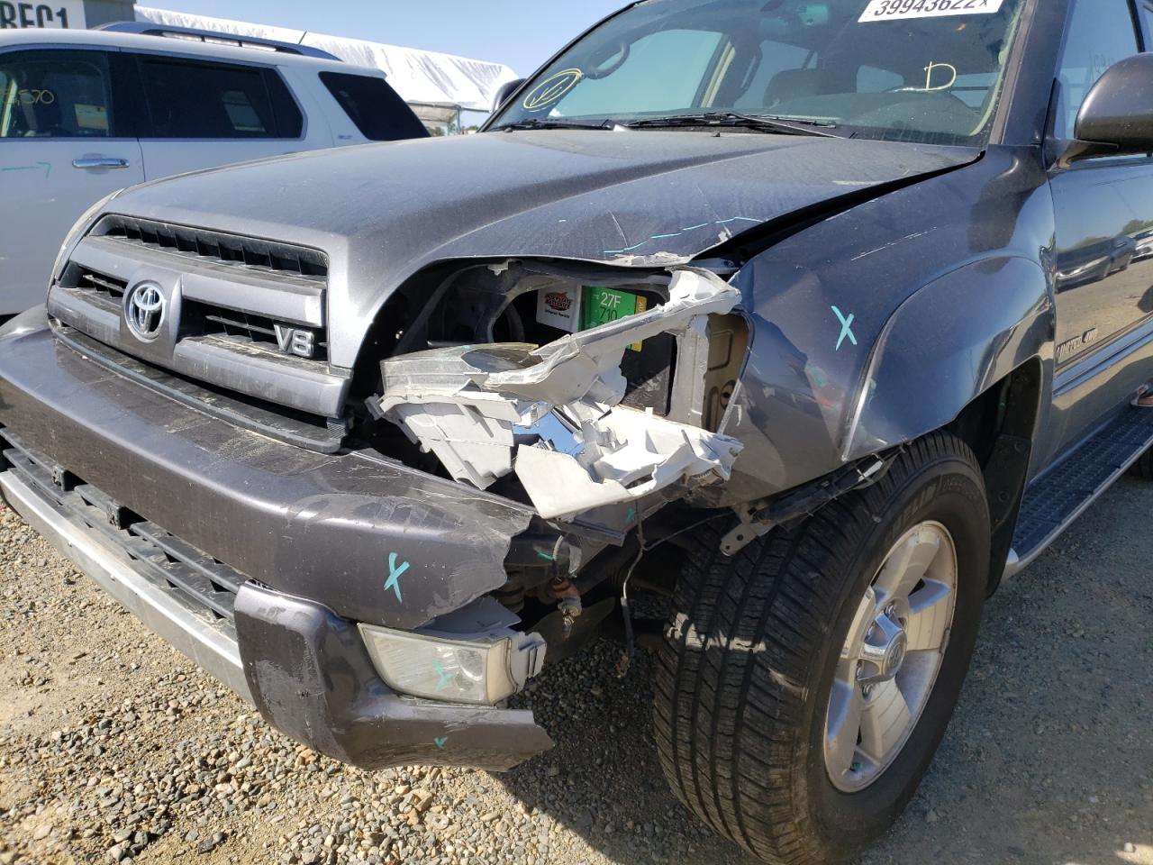 Photo 9 from auction – 2004 TOYOTA 4RUNNER LI with VIN JTEBT17R640034424