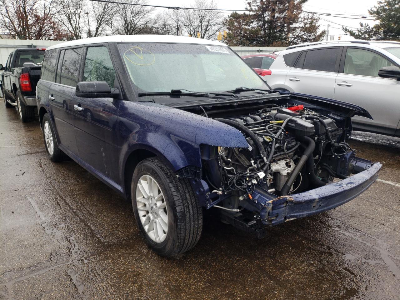 FORD FLEX SEL 2016 with VIN 2FMHK6C86GBA23384 - Photo from auction