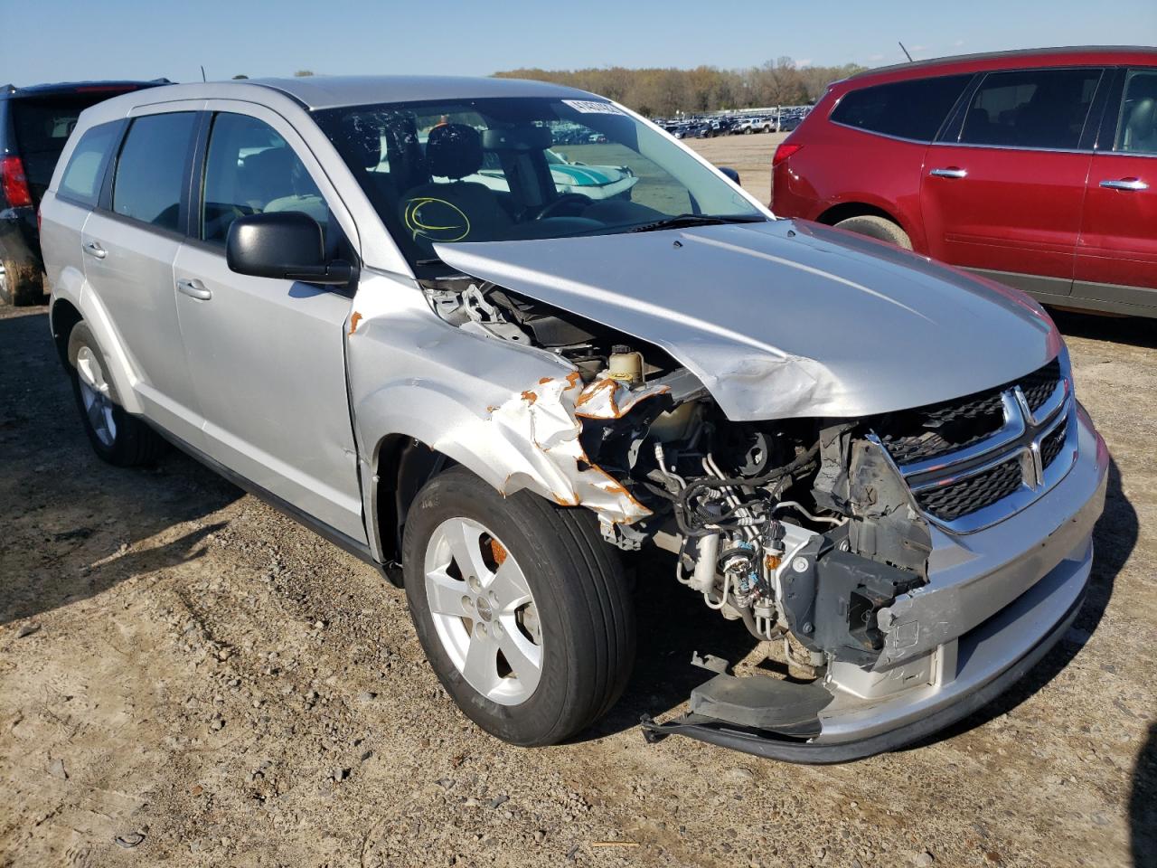 DODGE JOURNEY SE 2013 with VIN 3C4PDCAB0DT558413 - Photo from auction