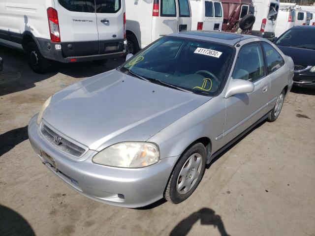 Photo 2 from auction – 2000 HONDA CIVIC with VIN 1HGEJ8249YL040980