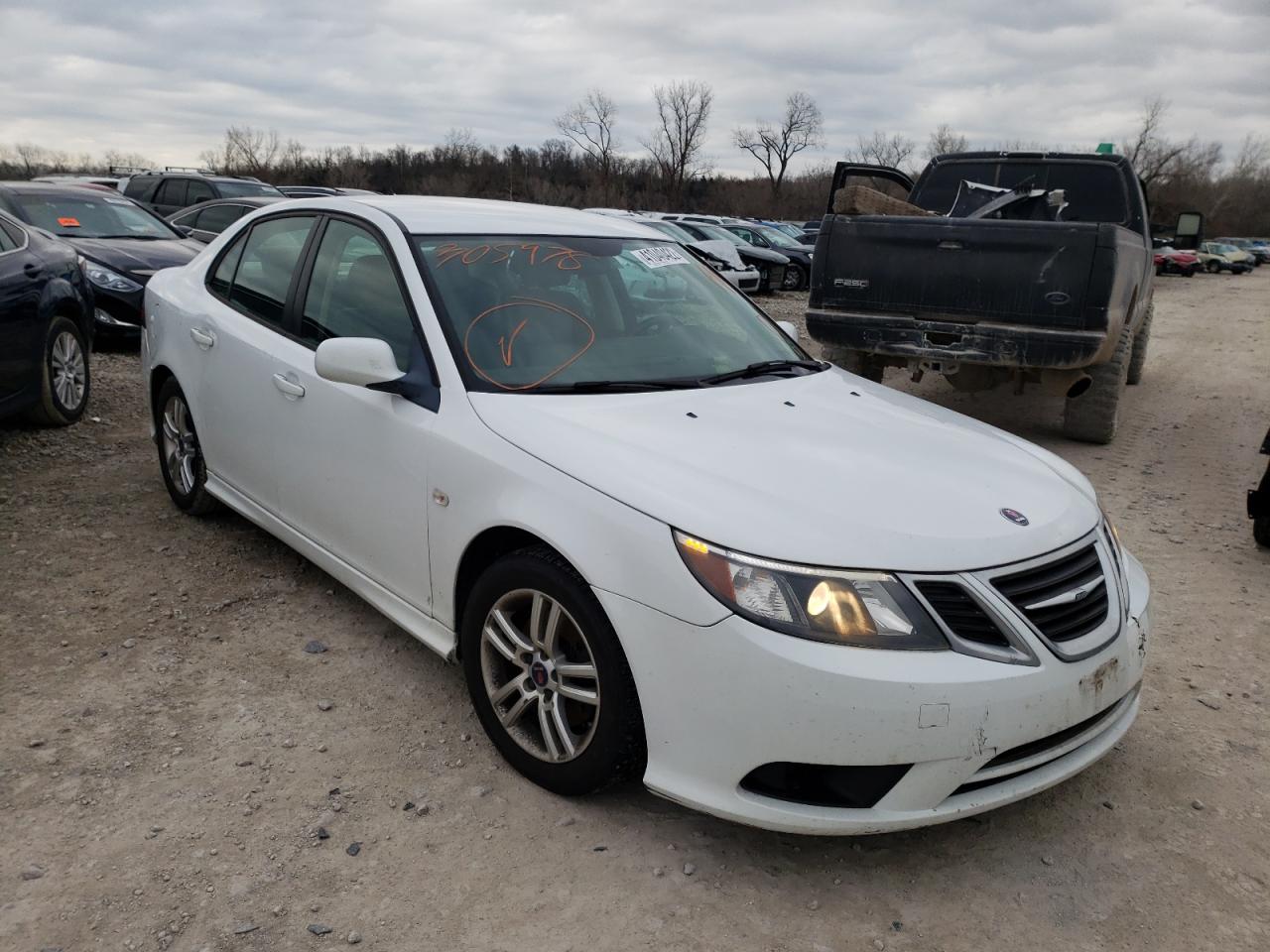 SAAB 9-3 2.0T 2011 with VIN YS3FA4CYXB1305978 - Photo from auction
