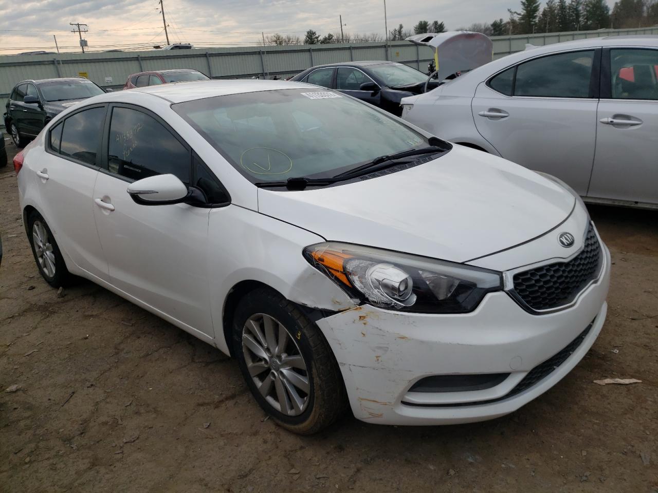 KIA FORTE LX 2016 with VIN KNAFX4A63G5439879 - Photo from auction