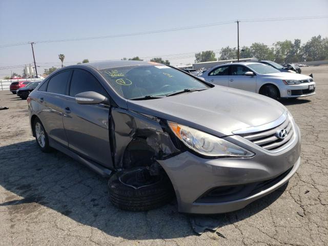 HYUNDAI SONATA GLS 2014 with VIN 5NPEB4AC7EH884223 - Photo from auction