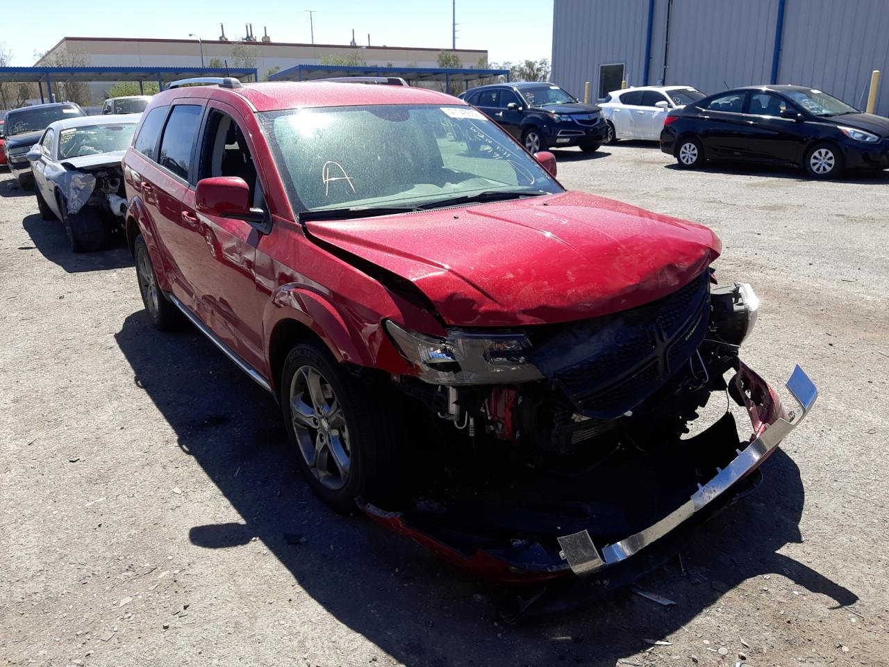 DODGE JOURNEY CR 2017 مع رقم تعريف المركبة 3C4PDCGG3HT673547 - صورة من المزاد